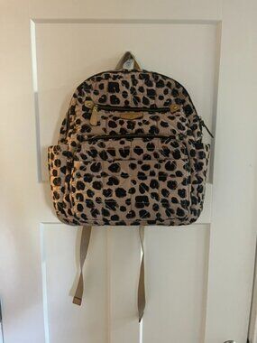 TWELVElittle Companion Backpack Leopard Diaper Bag